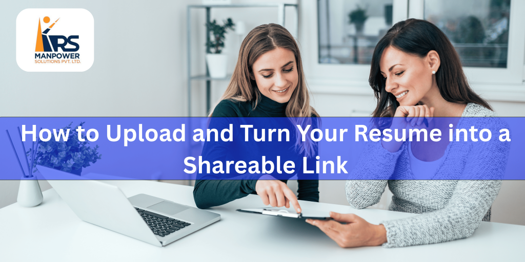 How to Upload and Turn Your Resume into a Shareable Link